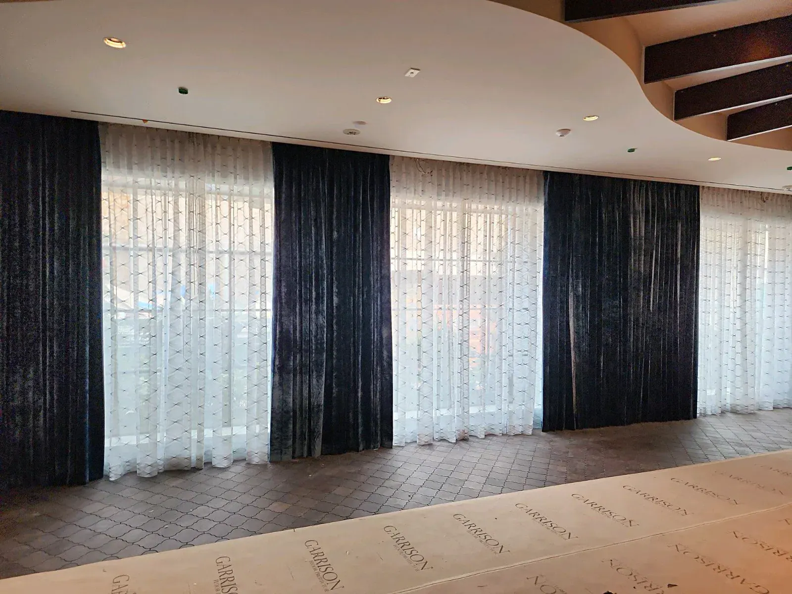 Commercial Drapery, custom project by Custom Fabric Creations in St. Petersburg, FL